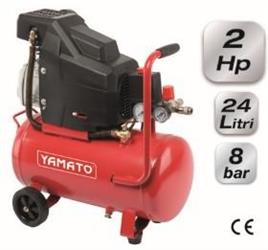 COMPRESSORE YAMATO CARRELLATO LT24 HP2