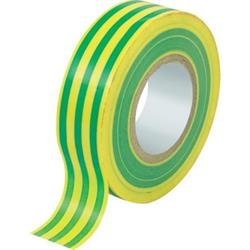 NASTRI ISOL.MAURER 15X10MT GIALLO-VERD